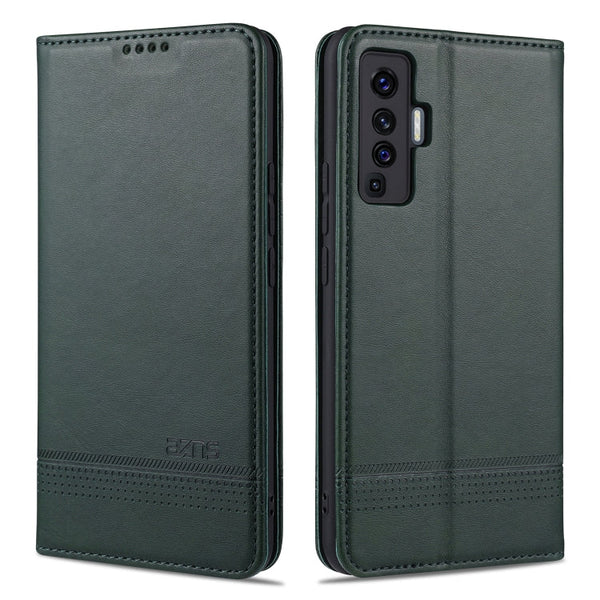 AZNS Magnetic Calf Texture Horizontal Flip Leather Case with Card Slots & Holder & Wallet, For vivo X30 / X30 Pro, For vivo X50 / X50 Pro, For vivo Y50, For vivo Z6