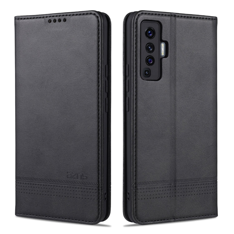 AZNS Magnetic Calf Texture Horizontal Flip Leather Case with Card Slots & Holder & Wallet, For vivo X30 / X30 Pro, For vivo X50 / X50 Pro, For vivo Y50, For vivo Z6