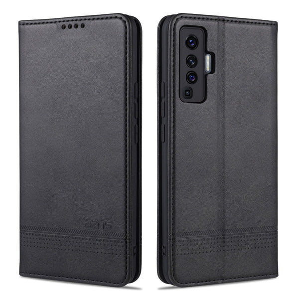 AZNS Magnetic Calf Texture Horizontal Flip Leather Case with Card Slots & Holder & Wallet, For vivo X30 / X30 Pro, For vivo X50 / X50 Pro, For vivo Y50, For vivo Z6