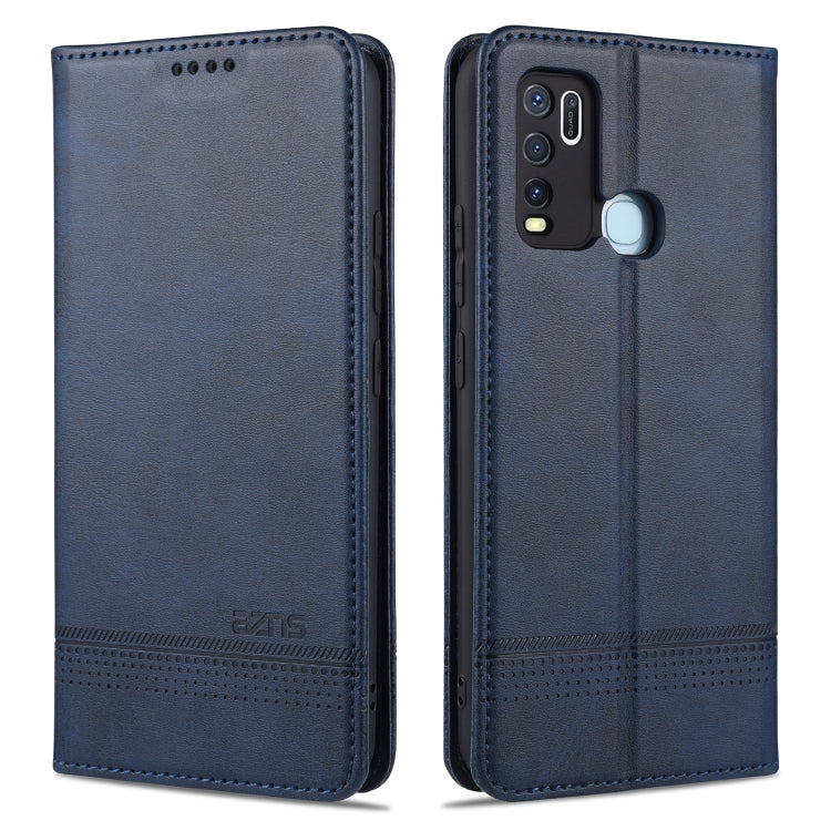 AZNS Magnetic Calf Texture Horizontal Flip Leather Case with Card Slots & Holder & Wallet, For vivo X30 / X30 Pro, For vivo X50 / X50 Pro, For vivo Y50, For vivo Z6