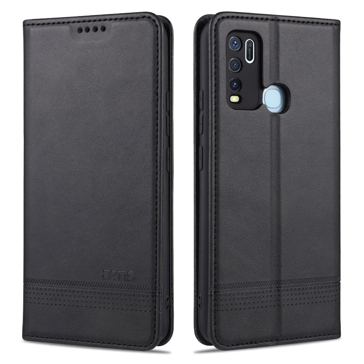 AZNS Magnetic Calf Texture Horizontal Flip Leather Case with Card Slots & Holder & Wallet, For vivo X30 / X30 Pro, For vivo X50 / X50 Pro, For vivo Y50, For vivo Z6