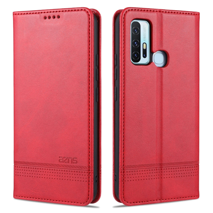 AZNS Magnetic Calf Texture Horizontal Flip Leather Case with Card Slots & Holder & Wallet, For vivo X30 / X30 Pro, For vivo X50 / X50 Pro, For vivo Y50, For vivo Z6