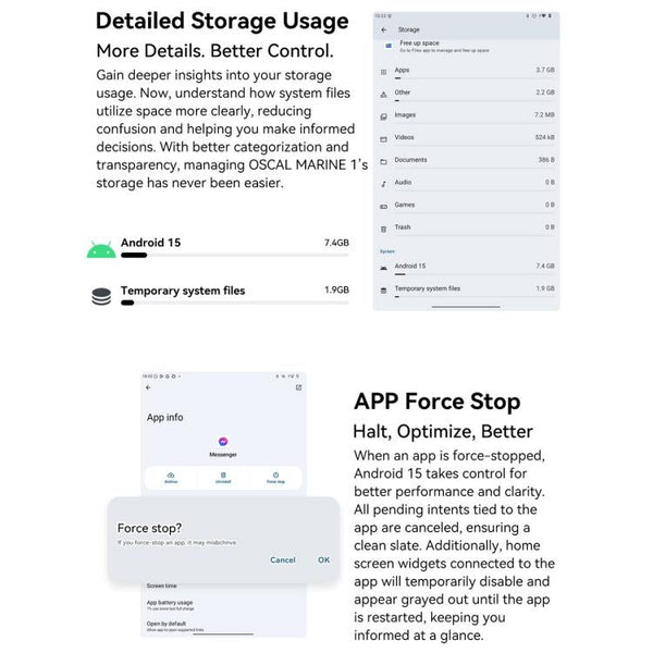 Blackview Oscal Marine 1, 6.56 inch Android 15 Unisoc UMS9230E T615 Octa Core, Network: 4G, OTG, NFC