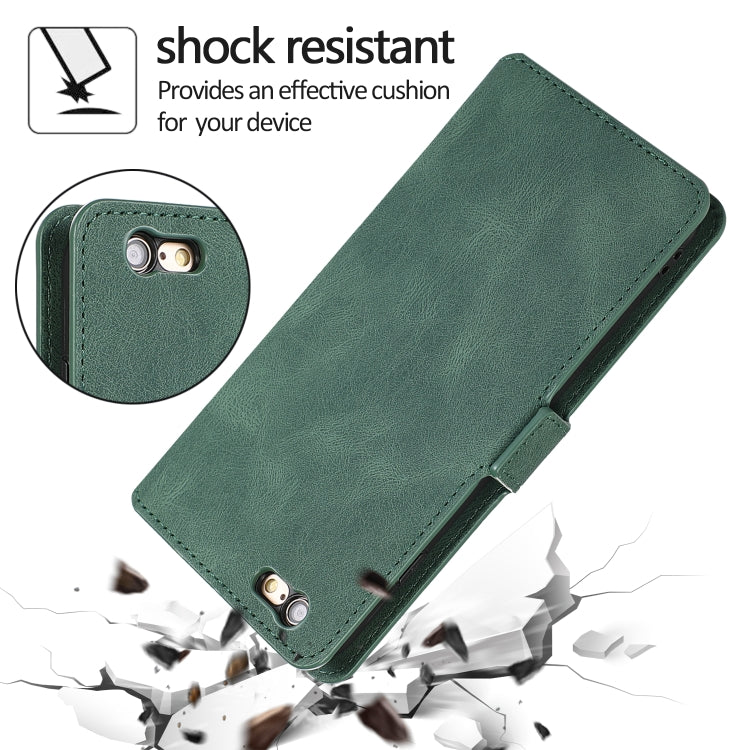 Retro Magnetic Closing Clasp Horizontal Flip Leather Case with Holder & Card Slots & Photo Frame & Wallet, For iPhone 6, For iPhone 6 Plus, For iPhone SE 2022 / SE 2020 / 8 / 7, For iPhone 8 Plus / 7 Plus