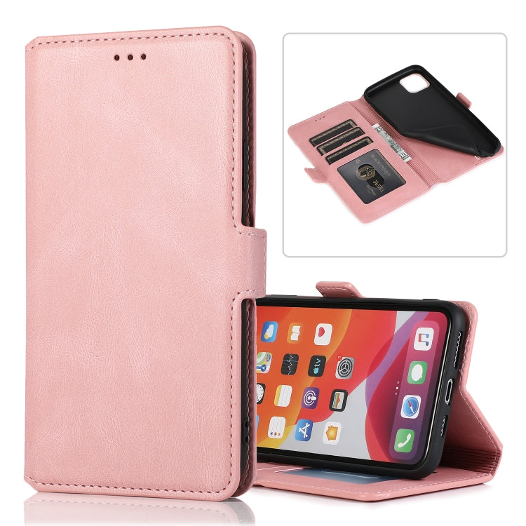 Retro Magnetic Closing Clasp Horizontal Flip Leather Case with Holder & Card Slots & Photo Frame & Wallet, For iPhone 11, For iPhone 11 Pro, For iPhone 11 Pro Max, For iPhone XS / X