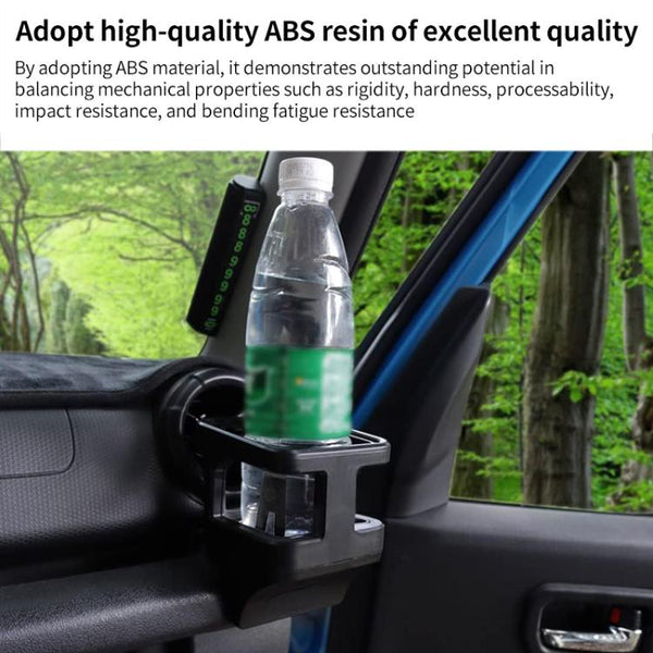 For Suzuki Jimny JB74 / JB64 2018- Car Air Outlet Water Cup Holder, with 3pcs Anti-slip Mats