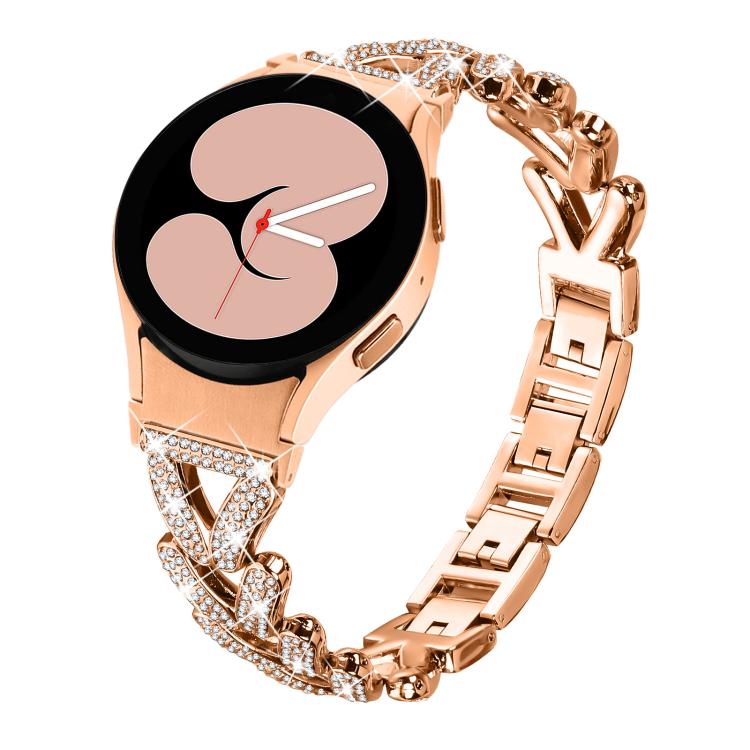 20mm xDfind Small Twist Diamond Metal Watch Band