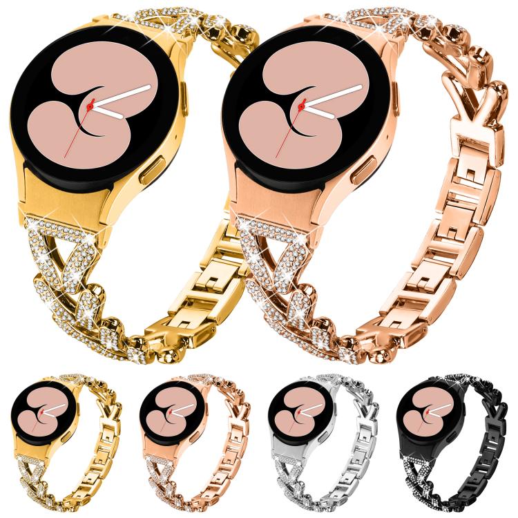 20mm xDfind Small Twist Diamond Metal Watch Band