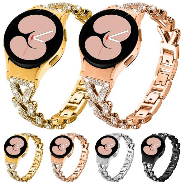 20mm xDfind Small Twist Diamond Metal Watch Band