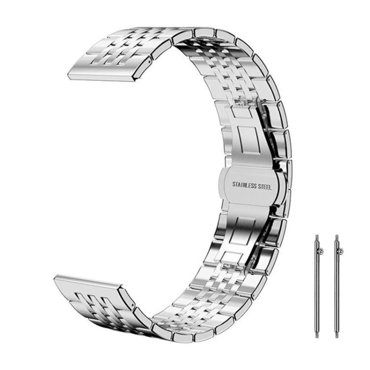 xDfind Seven-bead Solid Stainless Steel Watch Band