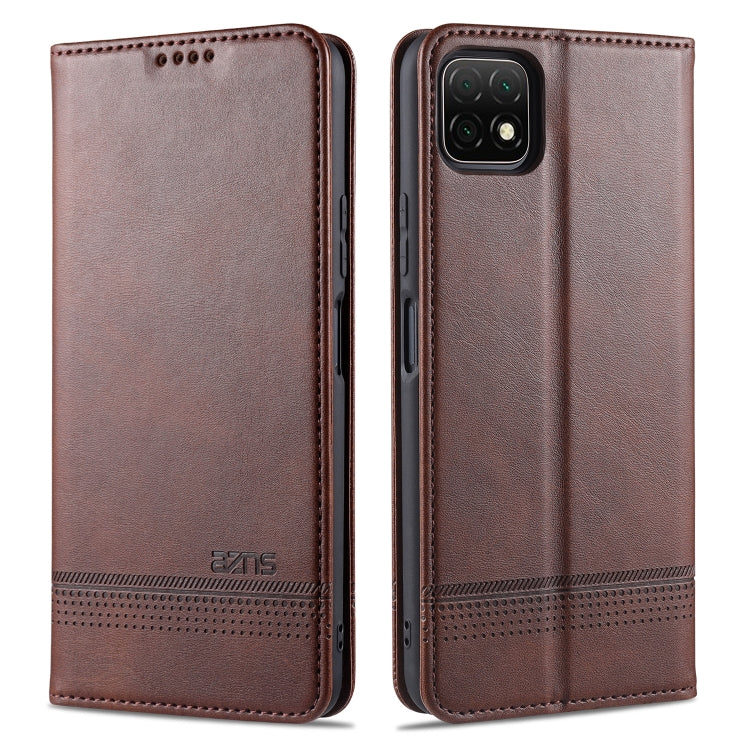 AZNS Magnetic Calf Texture Horizontal Flip Leather Case with Card Slots & Holder & Wallet, For Huawei Nova 7, For Huawei Nova 7 SE, For Huawei Enjoy 20, For Huawei Maimang 9