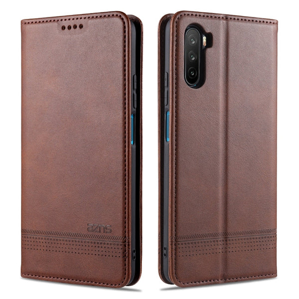 AZNS Magnetic Calf Texture Horizontal Flip Leather Case with Card Slots & Holder & Wallet, For Huawei Nova 7, For Huawei Nova 7 SE, For Huawei Enjoy 20, For Huawei Maimang 9