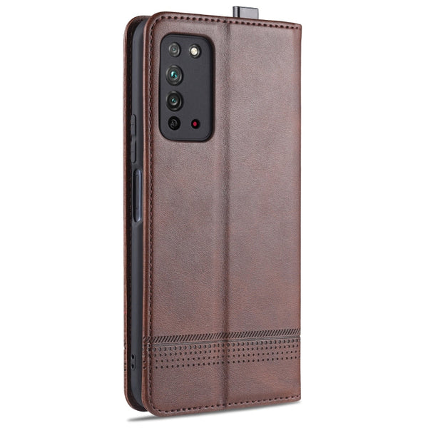 AZNS Magnetic Calf Texture Horizontal Flip Leather Case with Card Slots & Holder & Wallet, For Huawei Honor X10, For OPPO A9 (2020), For OPPO A31 / A8, For Samsung Galaxy S20