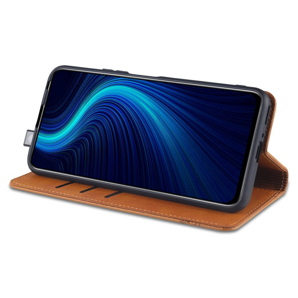 AZNS Magnetic Calf Texture Horizontal Flip Leather Case with Card Slots & Holder & Wallet, For Huawei Honor X10, For OPPO A9 (2020), For OPPO A31 / A8, For Samsung Galaxy S20