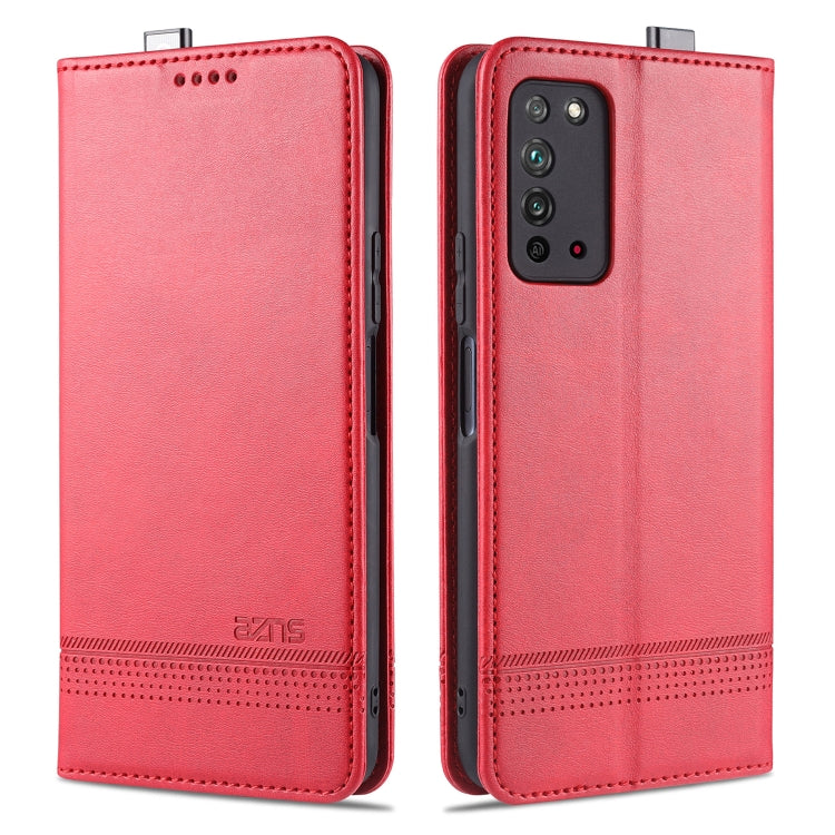 AZNS Magnetic Calf Texture Horizontal Flip Leather Case with Card Slots & Holder & Wallet, For Huawei Honor X10, For OPPO A9 (2020), For OPPO A31 / A8, For Samsung Galaxy S20