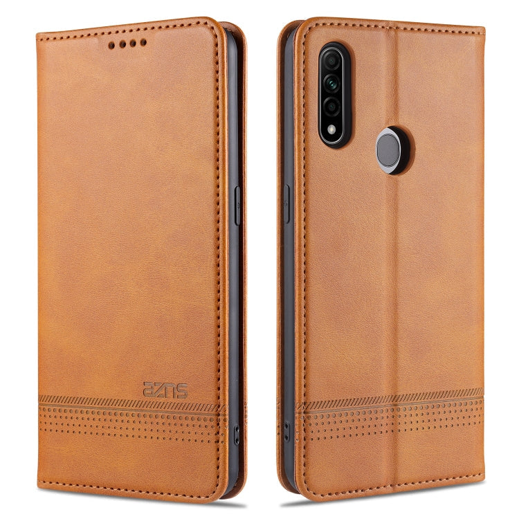 AZNS Magnetic Calf Texture Horizontal Flip Leather Case with Card Slots & Holder & Wallet, For Huawei Honor X10, For OPPO A9 (2020), For OPPO A31 / A8, For Samsung Galaxy S20