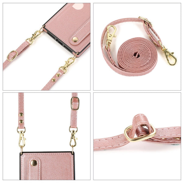 Wrist Strap PU+TPU Shockproof Protective Case with Crossbody Lanyard & Holder & Card Slot, For iPhone XS / X, For iPhone XR, For iPhone XS Max, For iPhone 11