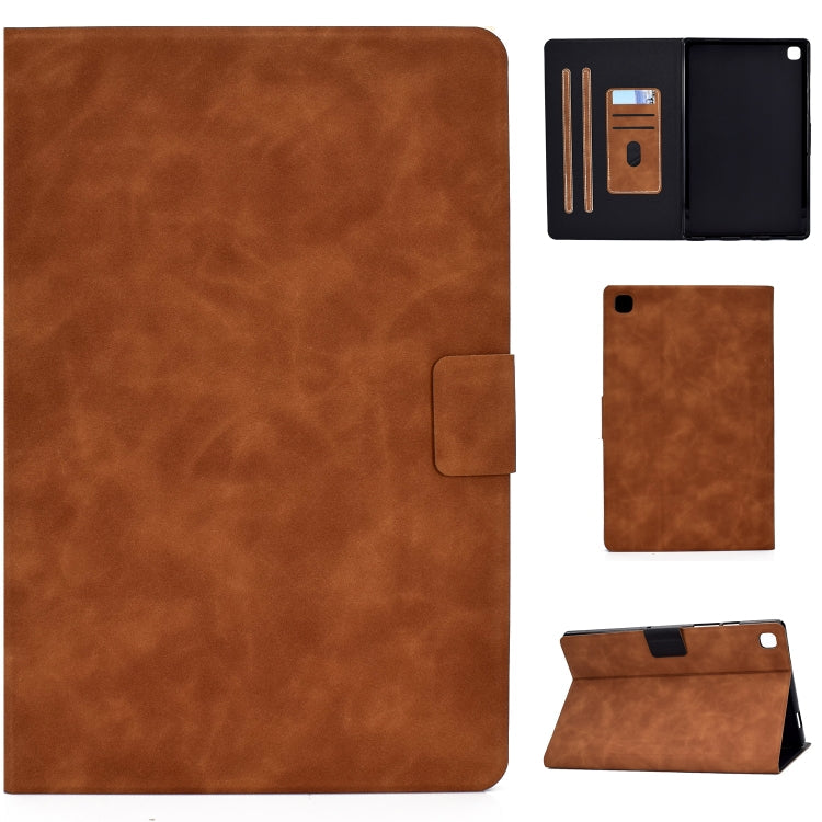 Cowhide Texture Horizontal Flip Leather Case with Holder & Card Slots & Sleep / Wake-up, For Samsung Galaxy Tab A7 (2020) T500, For Samsung Galaxy Tab S8 / Galaxy Tab S7 11.0 T870, For iPad Air 2022 / 2020 10.9