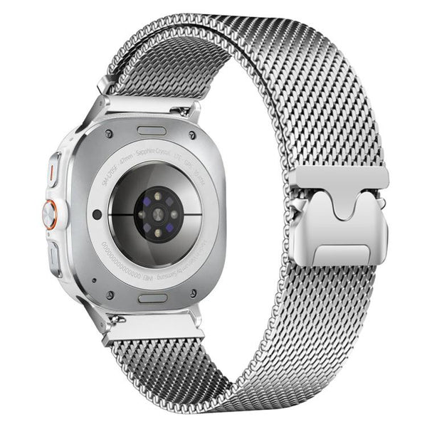xDfind Milanese Parachute Buckle Stainless Steel Watch Band