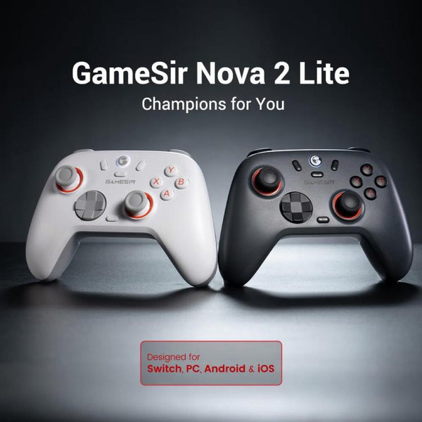 GameSir Nova 2 Lite Tri-Mode Wireless Game Controller for Switch / Steam / PC / iOS / Android
