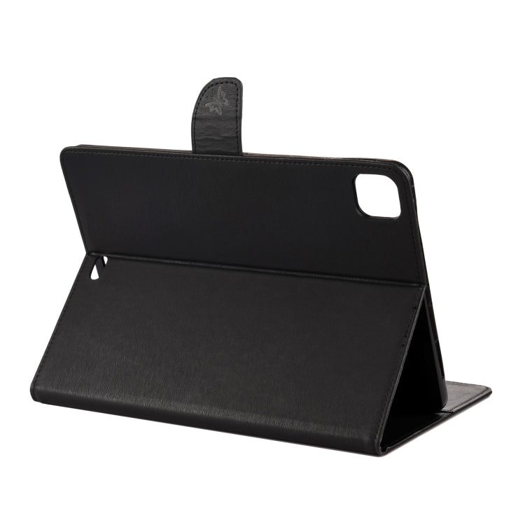 Butterfly Flower Embossing Pattern Horizontal Flip Leather Case with Holder & Card Slots & Wallet, For iPad Pro 11 (2020)