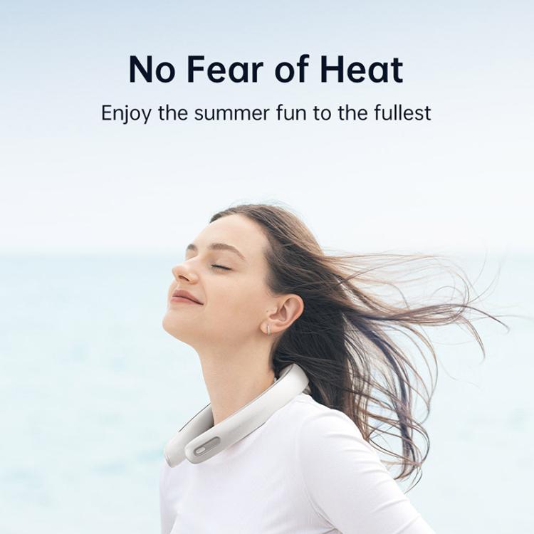 JisuLife FA45 100-speed Dual Turbo Portable Neck Fan Pro1