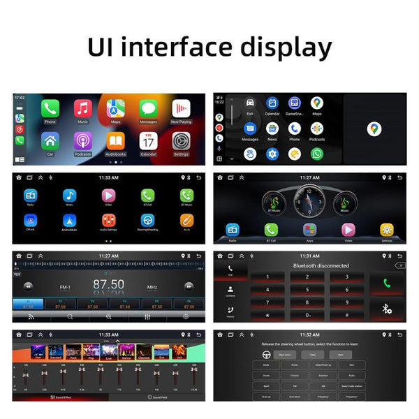 F6021 6.86 inch IPS Screen Car 1Din MP5 Player Support CarPlay & Android Auto
