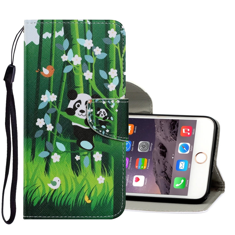Coloured Drawing Pattern Horizontal Flip PU Leather Case with Holder & Card Slots & Wallet & Lanyard, For iPhone 6 & 6s