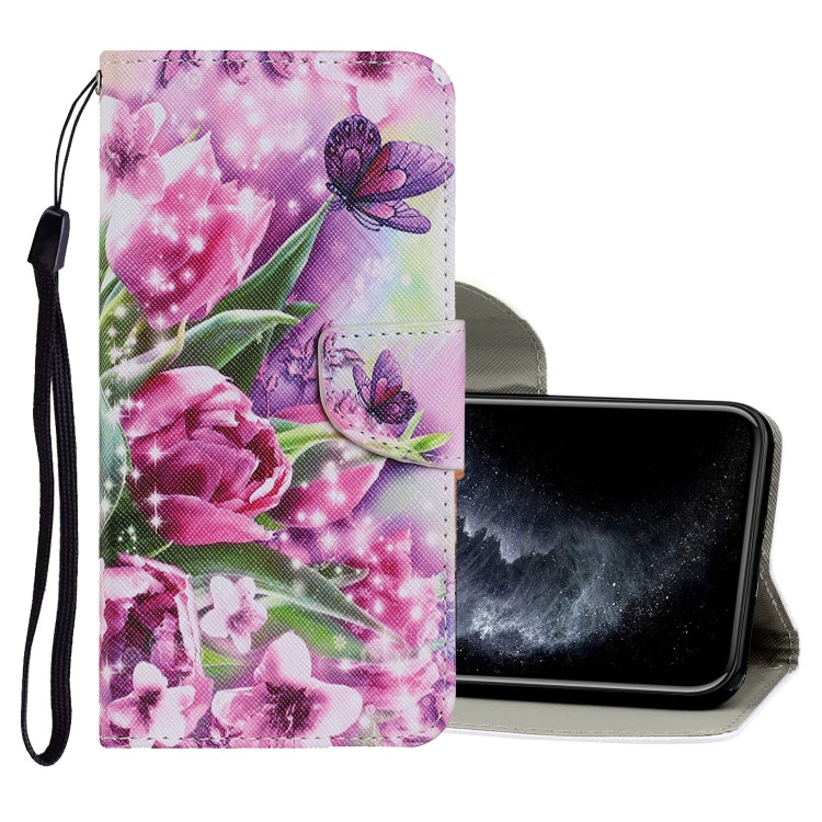 Coloured Drawing Pattern Horizontal Flip PU Leather Case with Holder & Card Slots & Wallet & Lanyard, For iPhone 11 Pro