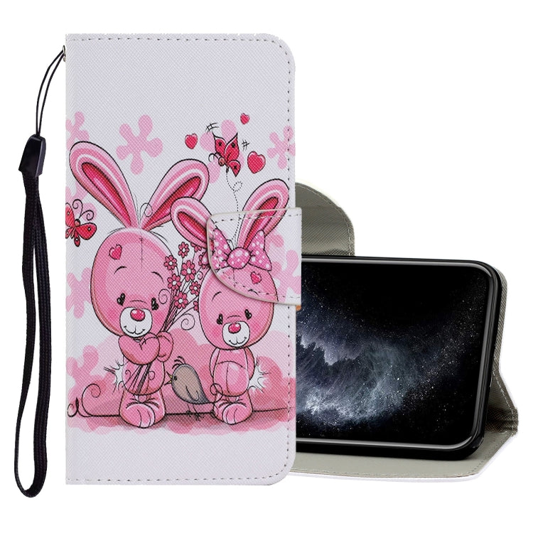 Coloured Drawing Pattern Horizontal Flip PU Leather Case with Holder & Card Slots & Wallet & Lanyard, For iPhone 11 Pro