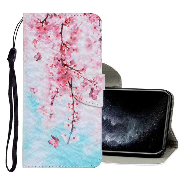 Coloured Drawing Pattern Horizontal Flip PU Leather Case with Holder & Card Slots & Wallet & Lanyard, For iPhone 11 Pro
