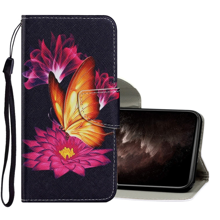Coloured Drawing Pattern Horizontal Flip PU Leather Case with Holder & Card Slots & Wallet & Lanyard, For iPhone 11 Pro Max