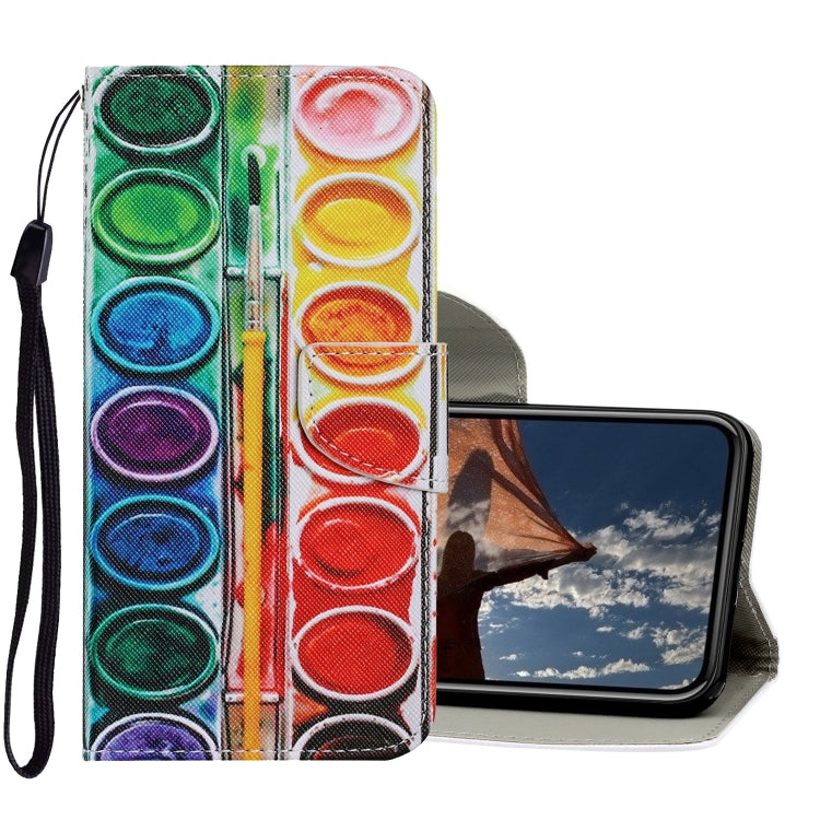 Coloured Drawing Pattern Horizontal Flip PU Leather Case with Holder & Card Slots & Wallet & Lanyard, For iPhone XS Max