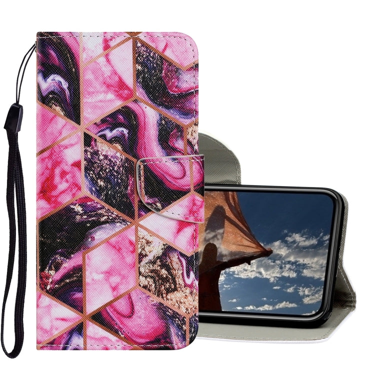 Coloured Drawing Pattern Horizontal Flip PU Leather Case with Holder & Card Slots & Wallet & Lanyard, For iPhone 12 / 12 Pro