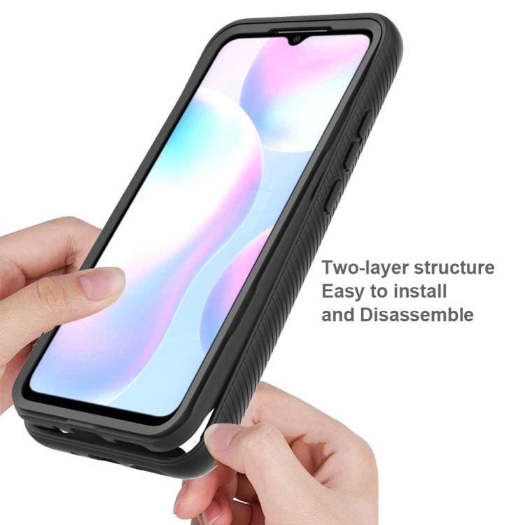 Starry Sky Solid Color Series Shockproof PC + TPU Protective Case