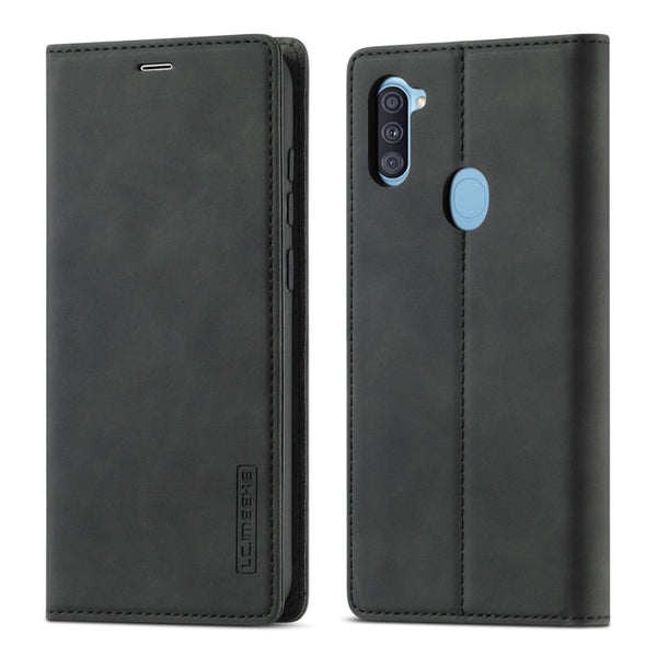 LC.IMEEK Strong Magnetism Ultra-thin Horizontal Flip Shockproof Matte TPU + PU Leather Case with Holder & Card Slots & Wallet, For Samsung Galaxy A11 / M11, For Samsung Galaxy A21s, For Samsung Galaxy A51 / M40s, For Samsung Galaxy A71 / M70s