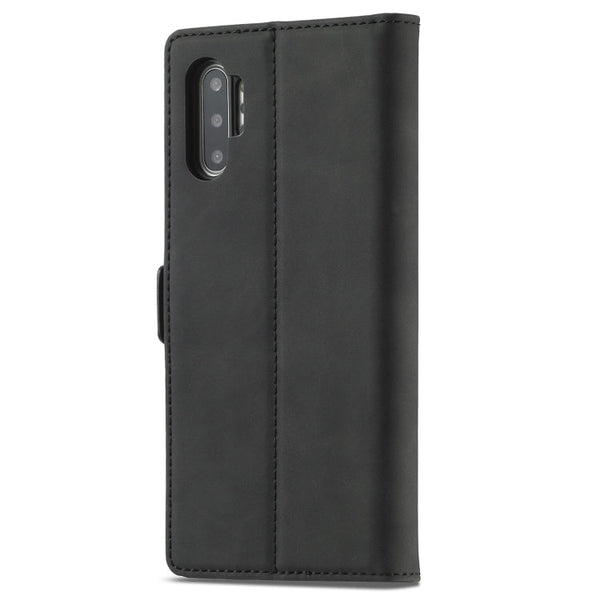 LC.IMEEK Strong Magnetism Ultra-thin Horizontal Flip Shockproof Matte TPU + PU Leather Case with Holder & Card Slots & Wallet, For Samsung Galaxy Note10+, For Samsung Galaxy Note10, For Samsung Galaxy Note20 Ultra, For Samsung Galaxy Note20