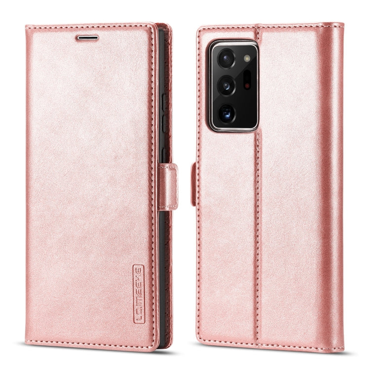 LC.IMEEK Strong Magnetism Ultra-thin Horizontal Flip Shockproof Matte TPU + PU Leather Case with Holder & Card Slots & Wallet, For Samsung Galaxy Note10+, For Samsung Galaxy Note10, For Samsung Galaxy Note20 Ultra, For Samsung Galaxy Note20