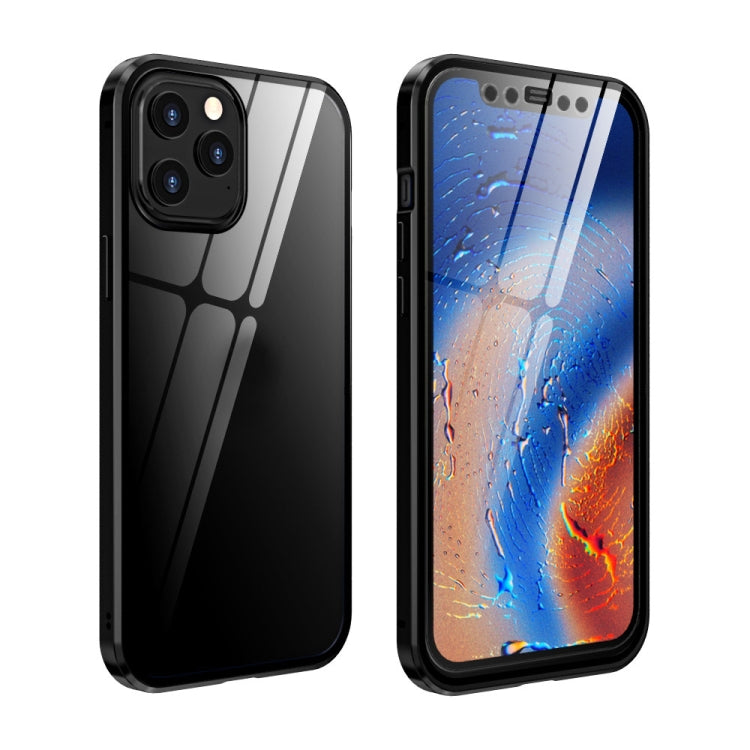 Double Sides Tempered Glass Magnetic Adsorption Metal Frame HD Screen Case