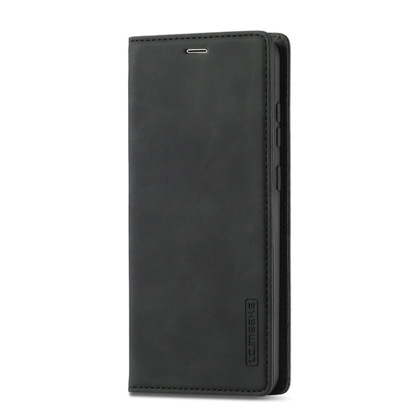 LC.IMEEKE Strong Magnetism Ultra-thin Horizontal Flip Shockproof Matte TPU + PU Leather Case with Holder & Card Slots & Wallet, For Samsung Galaxy S20, For Samsung Galaxy S20+, For Samsung Galaxy S20 Ultra, For Samsung Galaxy S20 FE