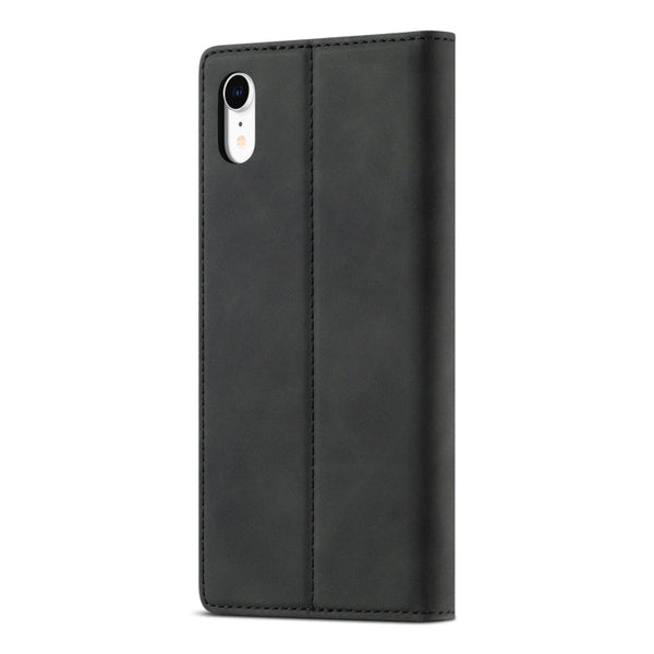 LC.IMEEKE Strong Magnetism Ultra-thin Horizontal Flip Shockproof Matte TPU + PU Leather Case with Holder & Card Slots & Wallet, For iPhone XR, For iPhone XS Max, For iPhone 6 / 6s, For iPhone 6 Plus / 6s Plus
