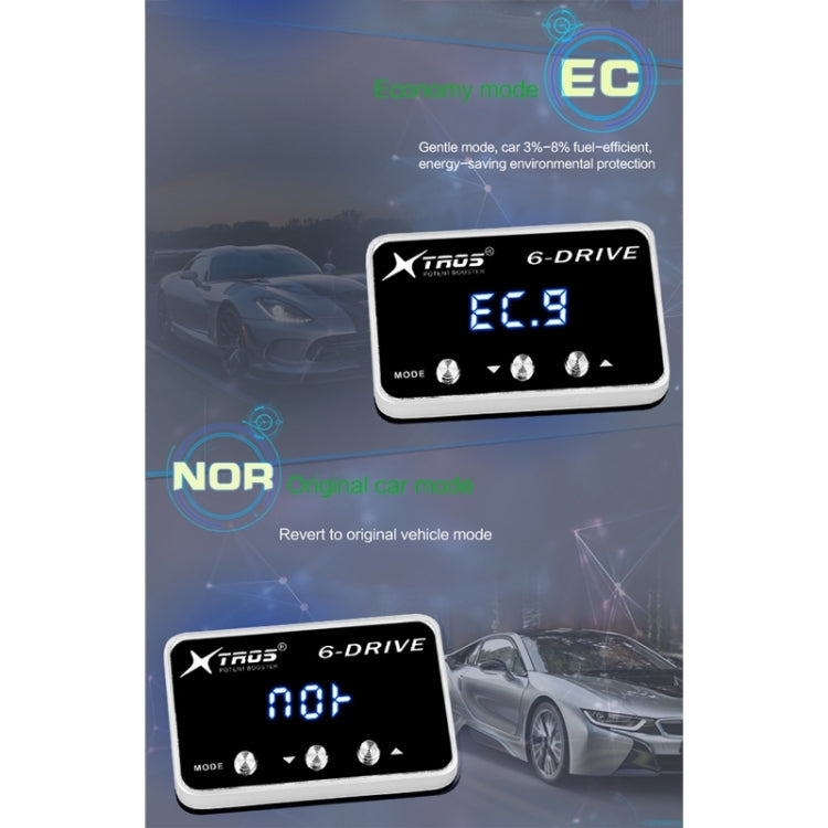 TROS TS-6Drive Potent Booster Electronic Throttle Controller, For Toyota Prado 2009+, For Toyota Land Cruiser 2005+