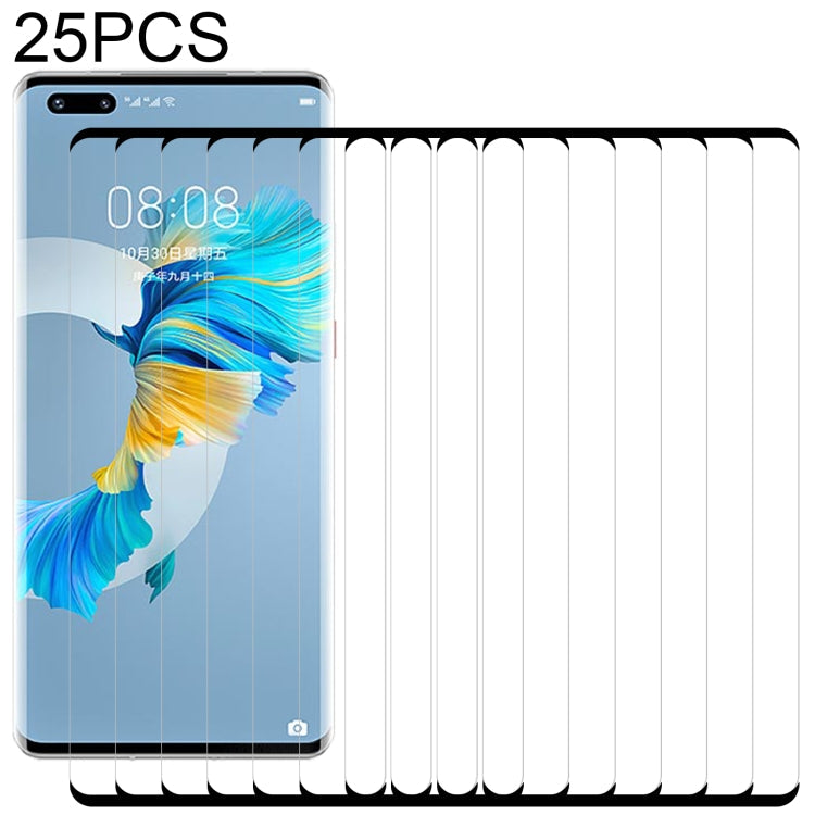 25 PCS 9H 3D HD Curved Edge Tempered Glass Film