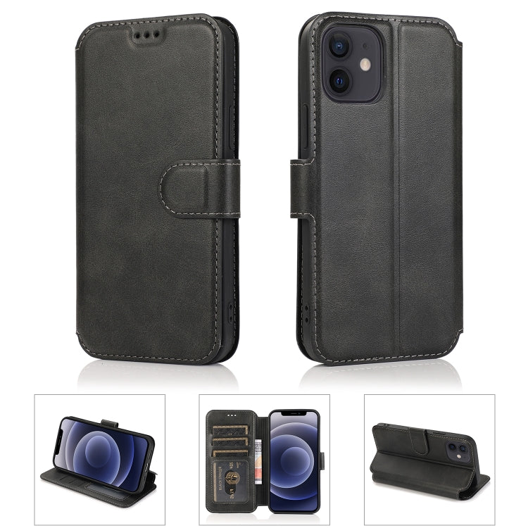 Shockproof PU + TPU Leather Case with Card Slots & Holder & Photo Frame & Wallet, For iPhone 12 mini, For iPhone 12 / 12 Pro, For iPhone 12 Pro Max