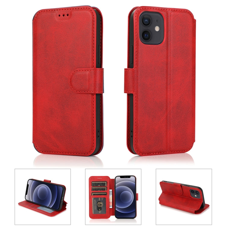 Shockproof PU + TPU Leather Case with Card Slots & Holder & Photo Frame & Wallet, For iPhone 12 mini, For iPhone 12 / 12 Pro, For iPhone 12 Pro Max