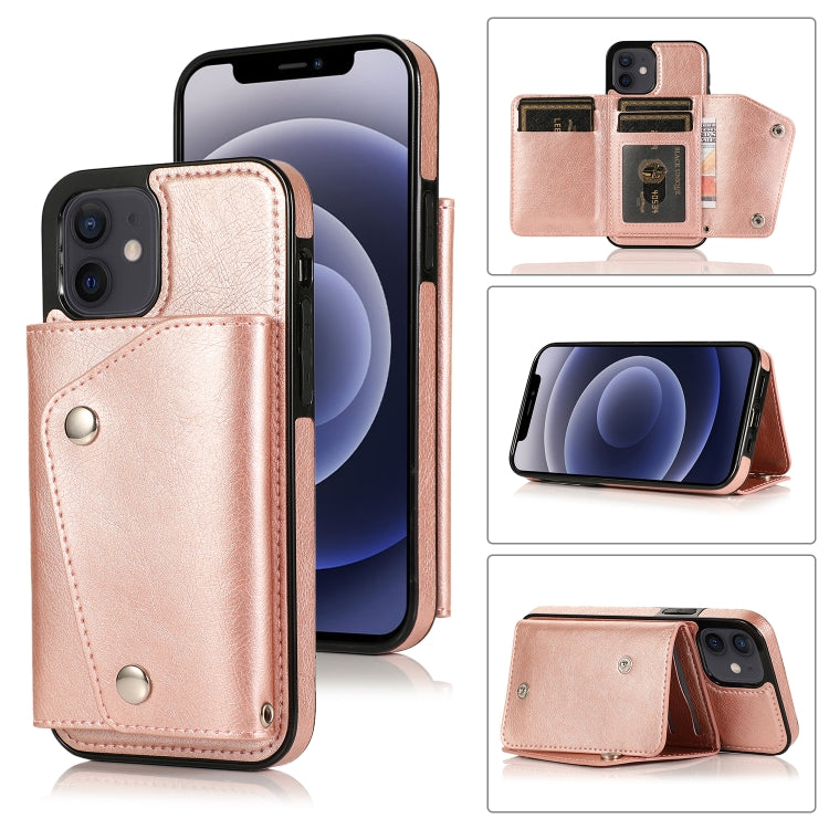 Shockproof PU + TPU Leather Case with Card Slots & Holder & Photo Frame & Wallet & Lanyard, For iPhone 12 mini, For iPhone 12 / 12 Pro, For iPhone 12 Pro Max