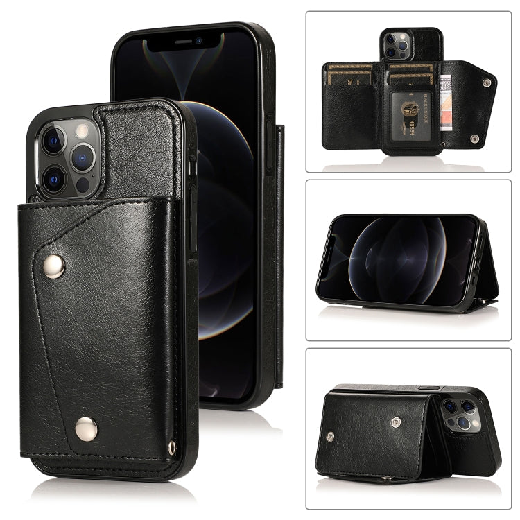 Shockproof PU + TPU Leather Case with Card Slots & Holder & Photo Frame & Wallet & Lanyard, For iPhone 12 mini, For iPhone 12 / 12 Pro, For iPhone 12 Pro Max