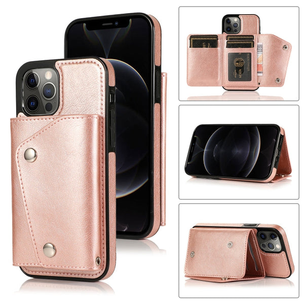 Shockproof PU + TPU Leather Case with Card Slots & Holder & Photo Frame & Wallet & Lanyard, For iPhone 12 mini, For iPhone 12 / 12 Pro, For iPhone 12 Pro Max