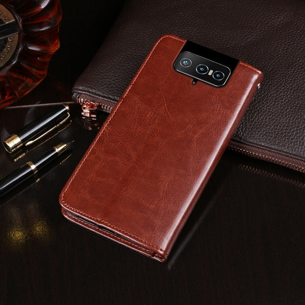 idewei Crazy Horse Texture Horizontal Flip Leather Case with Holder & Card Slots & Wallet, For ASUS Zenfone 7 Pro ZS671KS, For ASUS Zenfone 7 ZS670KS, For Blackview BV5500