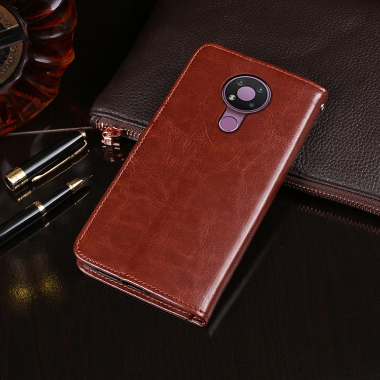 idewei Crazy Horse Texture Horizontal Flip Leather Case with Holder & Card Slots & Wallet, For Nokia 3.4, For Nokia C3, For OnePlus 8T